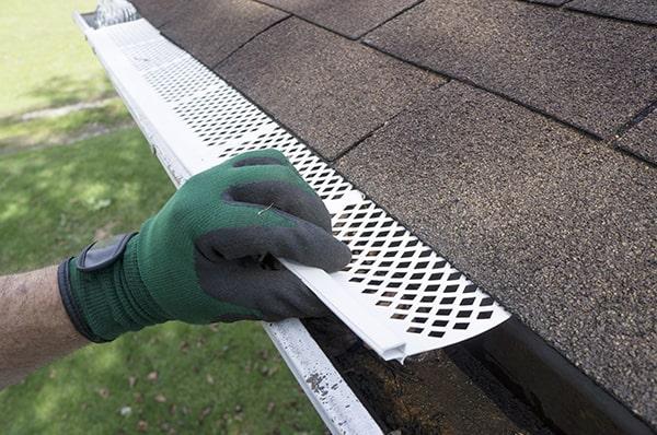 gutter guards can be installed on existing gutters without the need for replacement