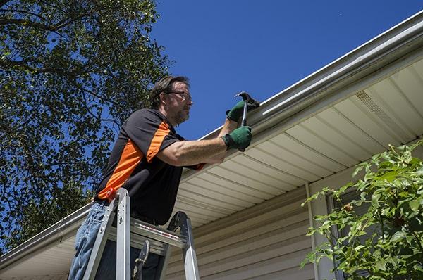 we will inspect your gutters for any signs of damage or wear and tear that may require gutter repair